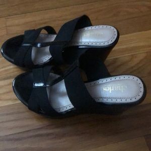 Charles David Black wedges